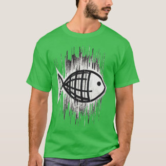 Camiseta Design de Peixe legal