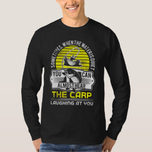 Camiseta Design De Pesca De Carpas Para Capturas Masculinas