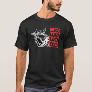 Camiseta Design de pesca Reel Boss