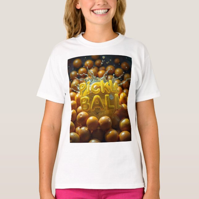 Camiseta design de pickleball (Frente)