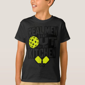 Camiseta Design de pickleball para homens meninos pickle ba