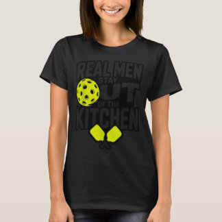 Camiseta Design de pickleball para homens meninos pickle ba