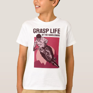 Camiseta Design de piloto fixe - Agarrar a vida
