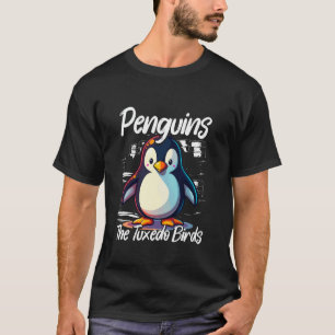 Camiseta Design De Pinguim Engraçado Para Amantes De Pingui