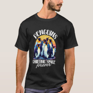 Camiseta Design de pinguim engraçado para amantes de pingui