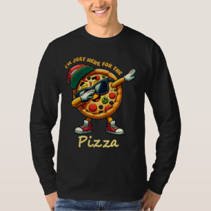 Camiseta Design de pizza engraçado