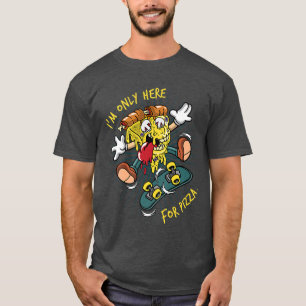 Camiseta Design de pizza para a próxima festa de pizza, ama