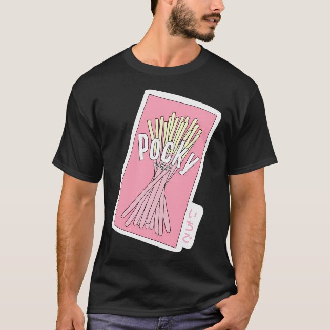 Camiseta Design de Pocky Bonito (Frente)