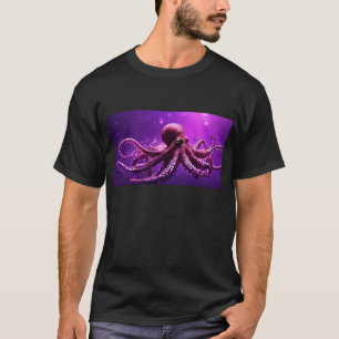 Camiseta Design de polvo roxo