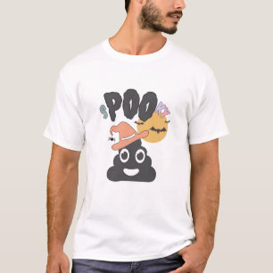 Camiseta Design de Poo Assustador de Humor de Banheiro Engr