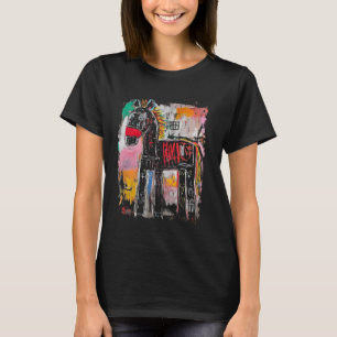 Camiseta Design de Pop Art Animal com um Cavalo Nele Camise