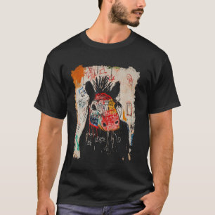 Camiseta Design de Pop de Arte Animal com Capybara nela