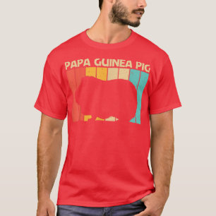 Camiseta Design de Porco legal Para Homens Cavy Pet Roden