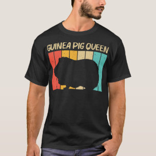 Camiseta Design De Porco legal Para Mulheres Mãe Cavy Pet R
