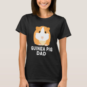 Camiseta Design de Porco-Pai Guincho Para Homens Cavy Guiné