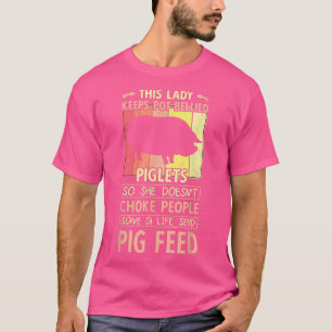 Camiseta Design de Porcos de Bellying Pote para de  - Farma