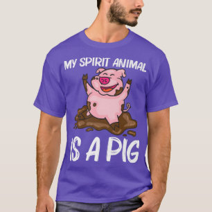 Camiseta Design De Porcos Engraçados Para Homens Fazendas D