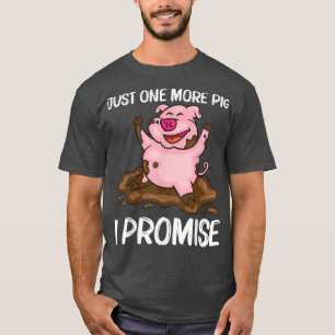 Camiseta Design De Porcos Engraçados Para Homens Fazendas D