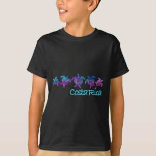Camiseta Design de Praia da Costa Rica _ Presente de Tartar