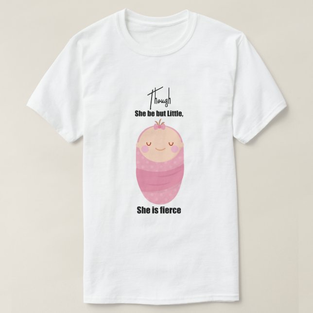 Camiseta Design de presente inspirado em bebê enrolado (Frente do Design)