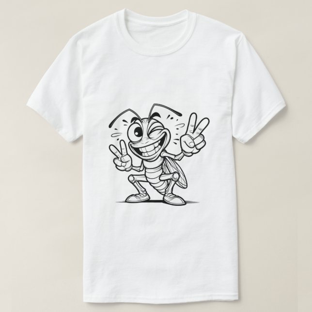 Camiseta Design de presente inspirado em personagem de dese (Frente do Design)