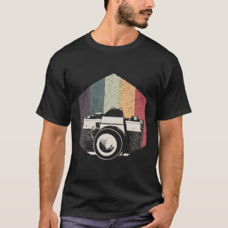Camiseta Design De Presente Para Fotógrafo Retro-Look Diver
