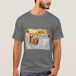 Camiseta Design de Pretzel – Um Giro Divertido e Elegante