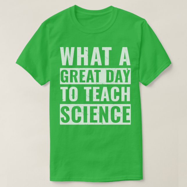 Camiseta Design de Professores de Ciências Engraçados para  (Frente do Design)