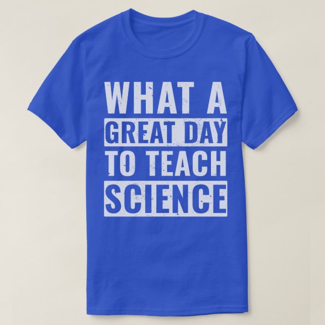Camiseta Design de Professores de Ciências Engraçados para  (Frente do Design)