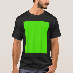Camiseta Design de Projeção de Tela Verde Chave Croma Foto 