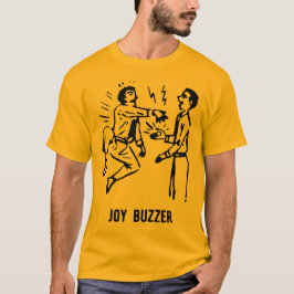 Camiseta Design de propaganda do Buzzer de alegria retrorat