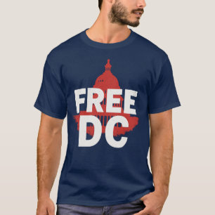 Camiseta Design de Protesto Político de DC Livre