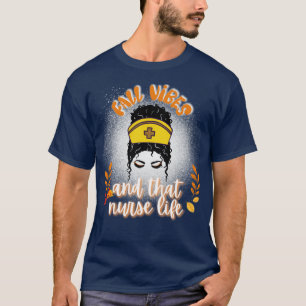 Camiseta Design de queda para enfermeiros