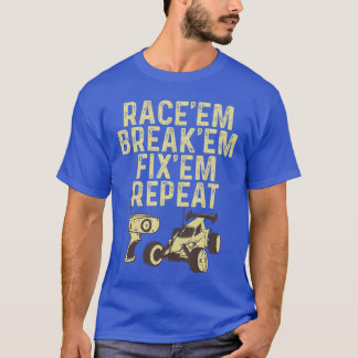 Camiseta Design de RC legal para homens mulheres Raça RC