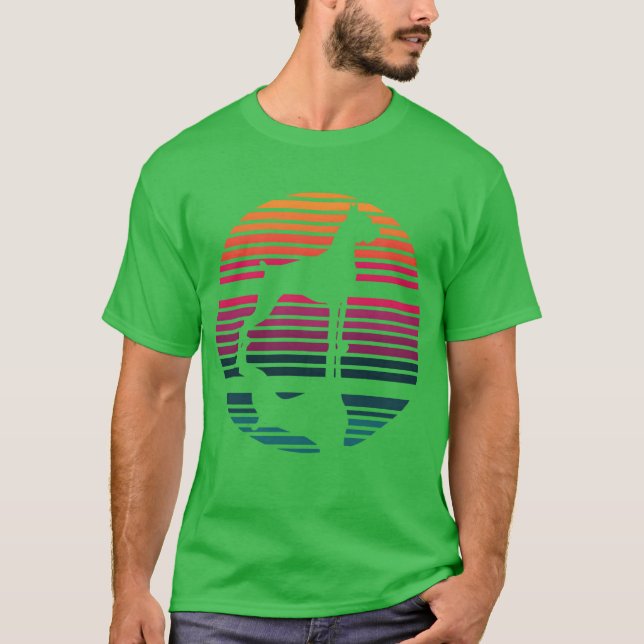 Camiseta Design de reflexão para cães-bois para amantes de  (Frente)