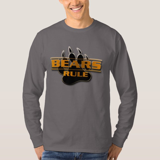 Camiseta Design de regra de Bears Incrível (Frente)
