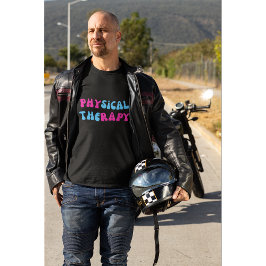 Camiseta Design de Reprodução de Terapia Física