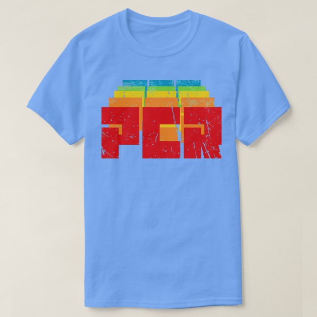 Camiseta DESIGN de Retro com Distância PCR (Frente do Design)