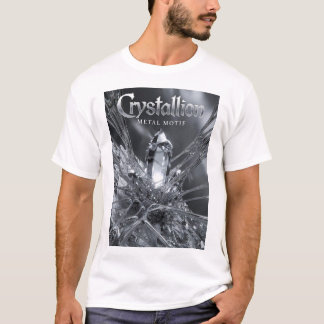 Camiseta design de rock and roll prateado