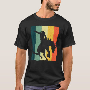 Camiseta Design de Rodeio Western Divertido para Homens e M