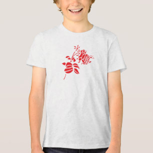 Camiseta Design de Rosa elegante estilizado
