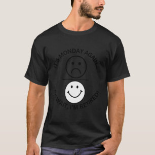 Camiseta Design de Rosto Feliz para Entusiastas de Aposenta