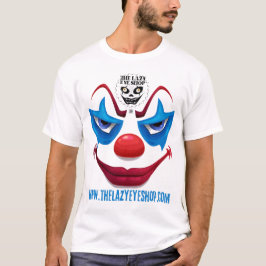 Camiseta Design de rosto para o palhaço