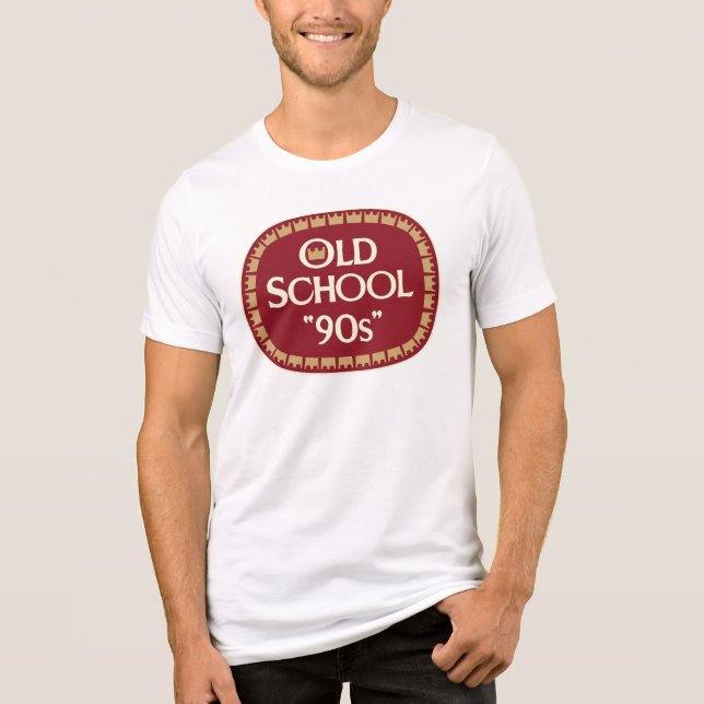 Camiseta Design de Rótulo Old School 90s Malt Liquor 40oz (Frente)