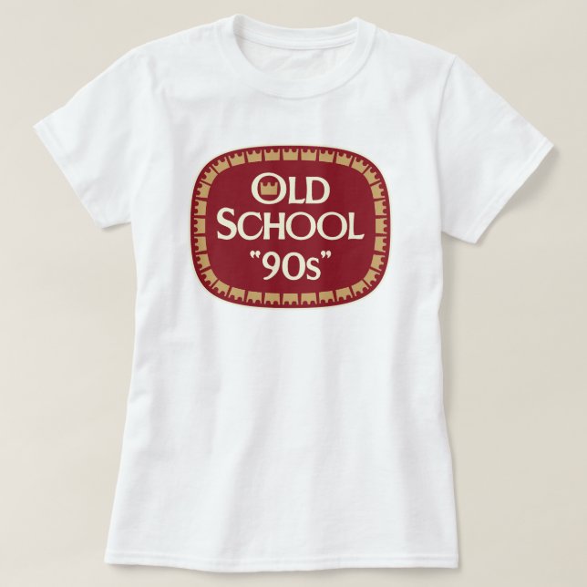 Camiseta Design de Rótulo Old School 90s Malt Liquor 40oz (Frente do Design)