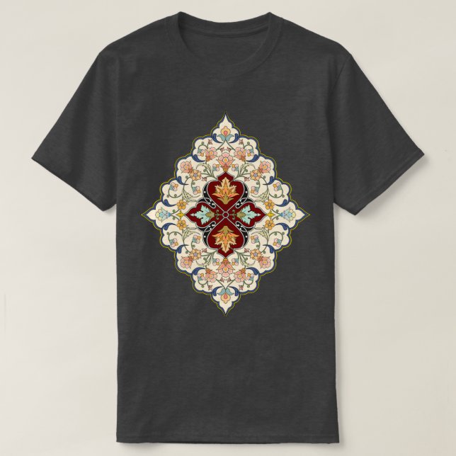 Camiseta Design de Rug Persa (Frente do Design)