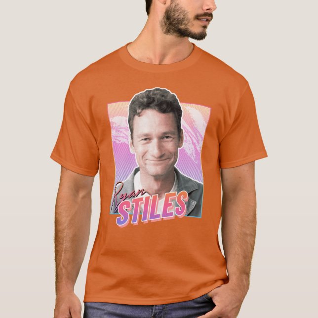Camiseta design de Ryan Stiles anos 80 (Frente)