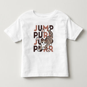 Camiseta Design de Salto de Gato Reprodutivo - Trabalho de 
