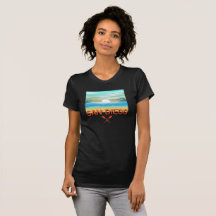 Camiseta Design de San Diego - Ajustado fino Canvas T, Bell