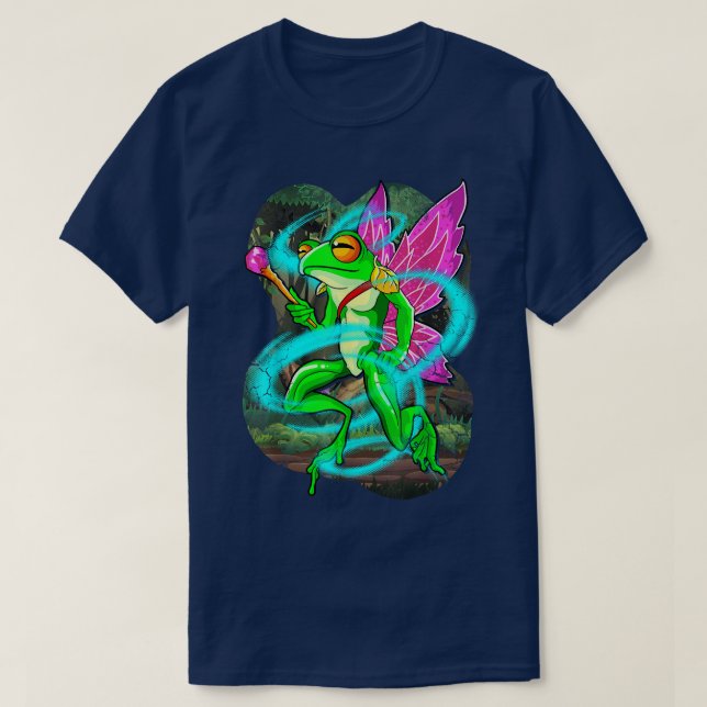 Camiseta Design de Sapos de fadas (Frente do Design)